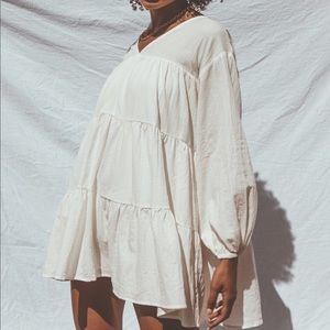 Flowy Romantic Fun Swing Mini Dress🤍